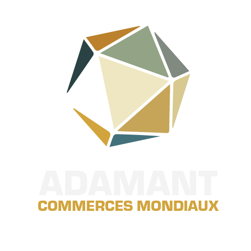 Logo d'Adamant Commerces Mondiaux | Courtage alimentaire, approvisionnement en vrac à Toronto et Montréal