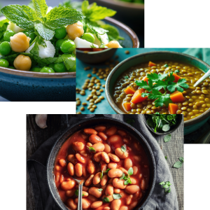 Adamant Commerces Mondiaux - Ensemble de photos représentant notre catégorie de produits légumineuses